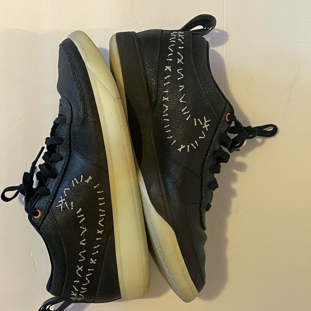 Nike Book 1 Halloween Black Sneakers with White Stitching
